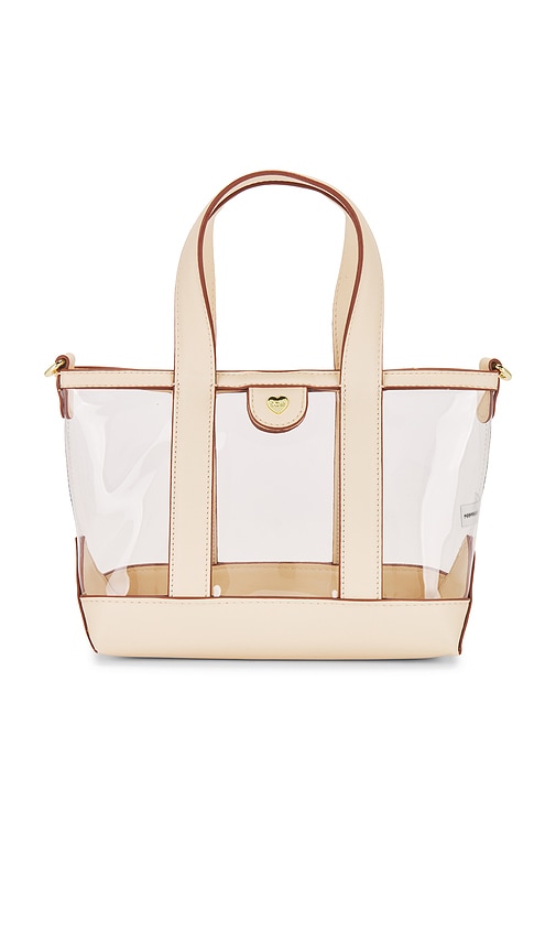  Stoney Clover Lane Umhängetasche Clear Mini Tote Crossbody Bag In Neutral. 