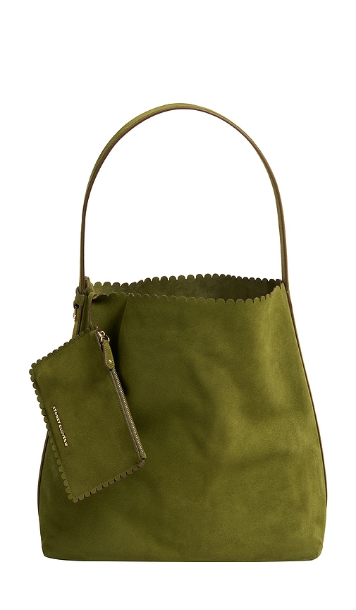 Stoney Clover Lane Leather Pittsford Slouchy Shoulder Bag