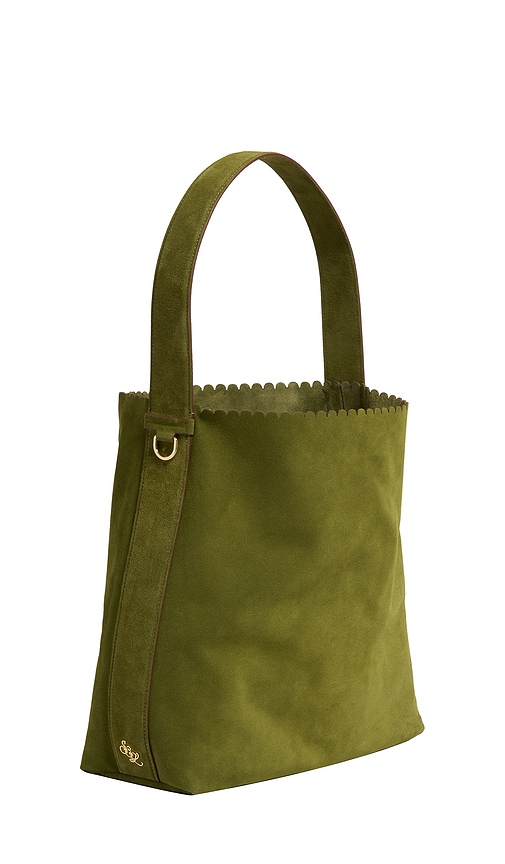  Stoney Clover Lane Lässige Schultertasche „pittsford“ Pittsford Slouchy Shoulder Bag In Olive. 