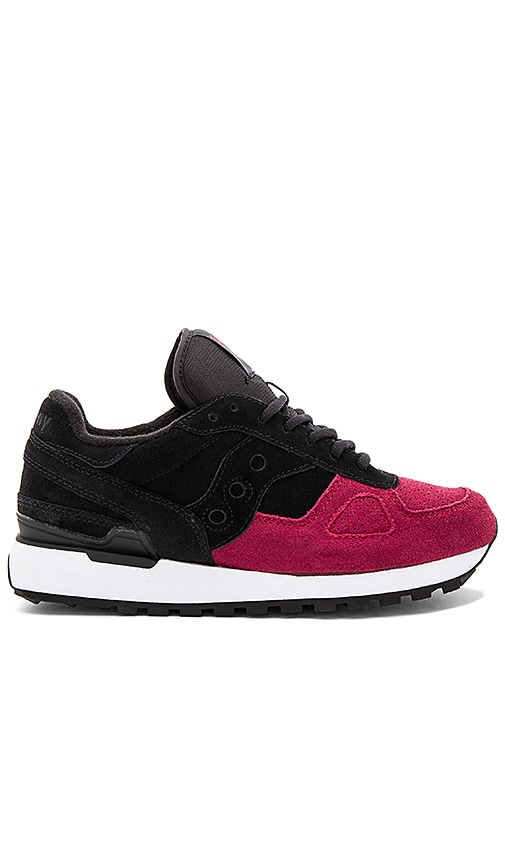 Saucony Shadow Original Suede in Black 