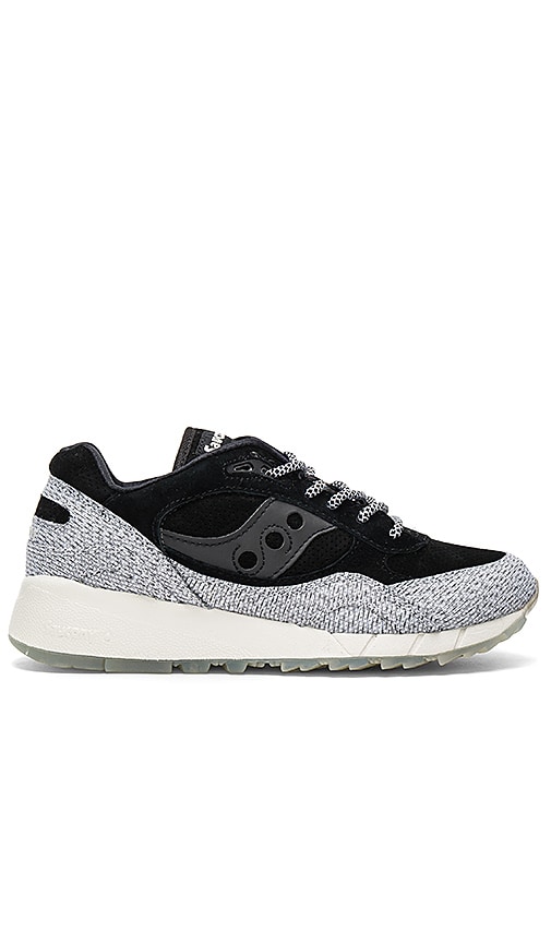 saucony men's shadow 6000 dirty snow 2 trainers black