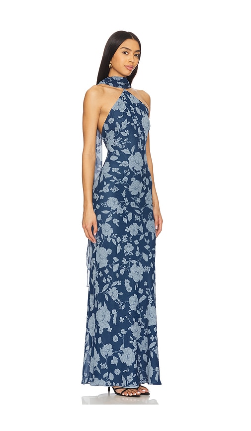  Stone Cold Fox Abendkleid Avery In Blue. Größe Xs. Also In Xxs, L, Xl. 