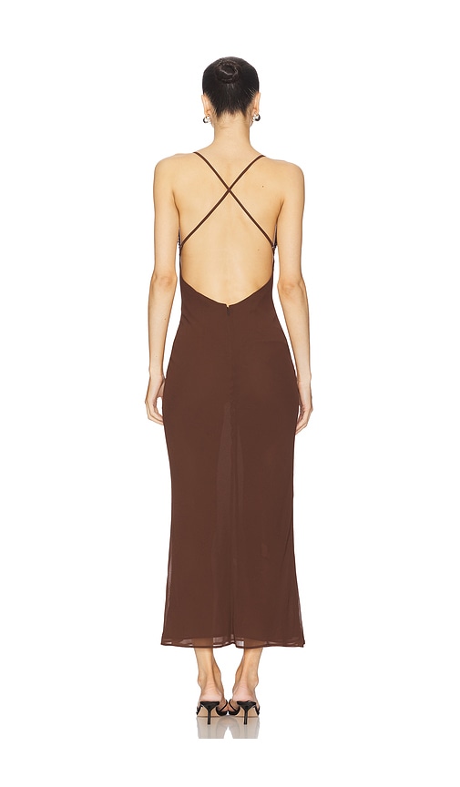  Stone Cold Fox Kleid Remi In Brown. Größe Xs. Also In S, M, Xl. 