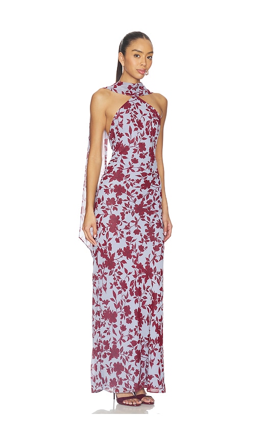  Stone Cold Fox Abendkleid Avery In Blue,red. Größe Xs. Also In Xxs, M, L, Xl. 