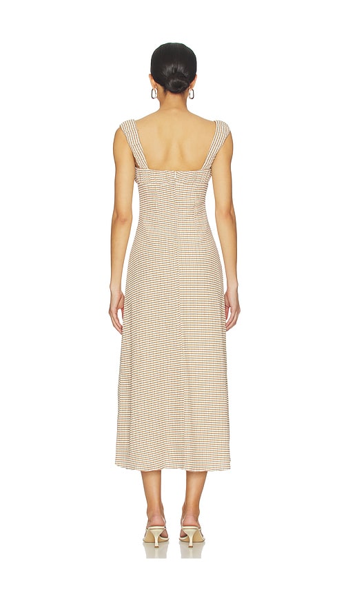  Stone Cold Fox Kleid Leni In Taupe,cream. Größe Xxs. Also In Xs, S, M, L, Xl. 