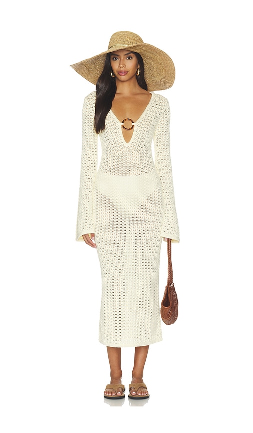 Stone Cold Fox x REVOLVE Averi Pointelle Midi Dress