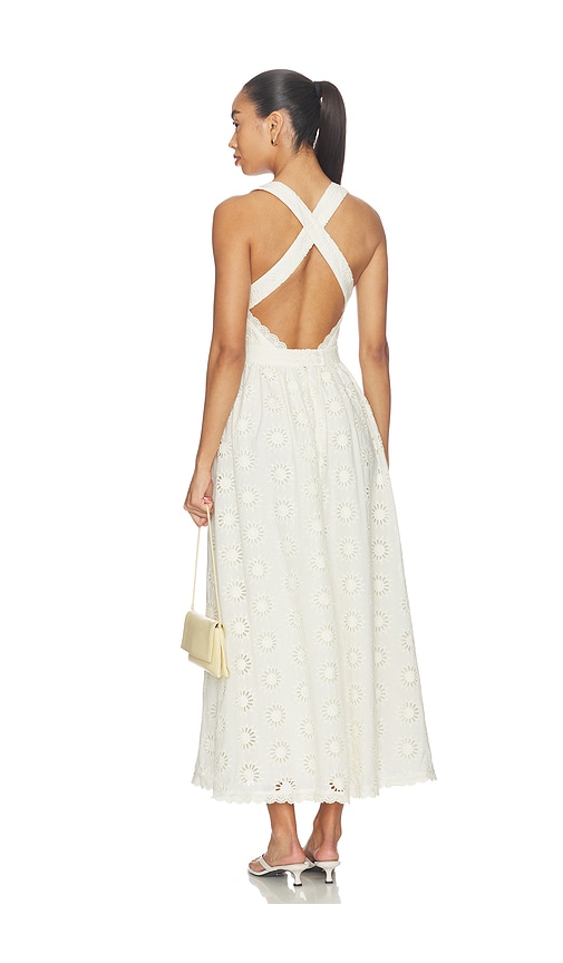 Stone Cold Fox x REVOLVE The Marlow Apron Midi Dress | Thumbnail 3