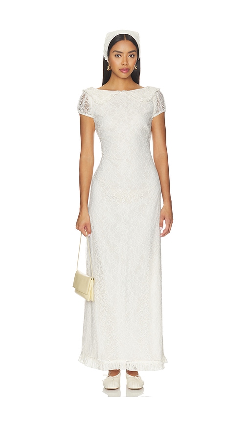 Stone Cold Fox X Revolve Mae Maxi Dress In White