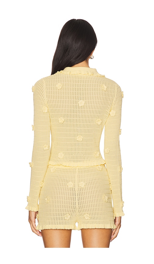  Stone Cold Fox Cardigan Allayia In Yellow. Größe Xs. Also In Xxs, S, M. 