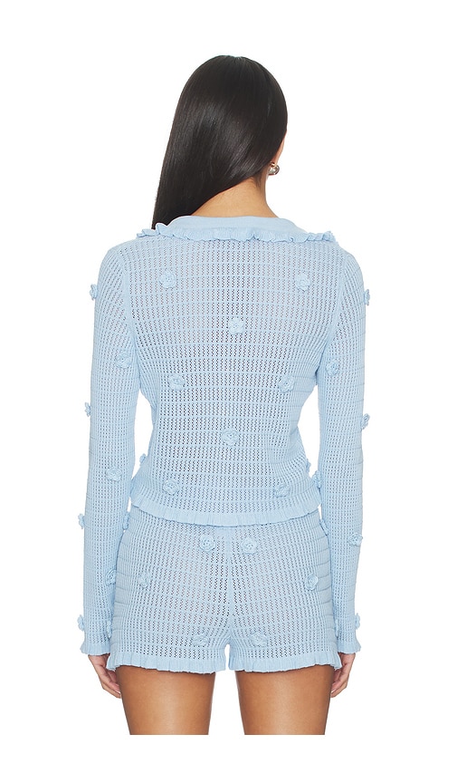 Stone Cold Fox Cardigan Allayia In Baby Blue. Größe Xs. Also In Xxs, S, M, L, Xl. 