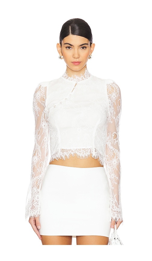 NEW Stone fashion Cold Fox Bodysuit Lace Top