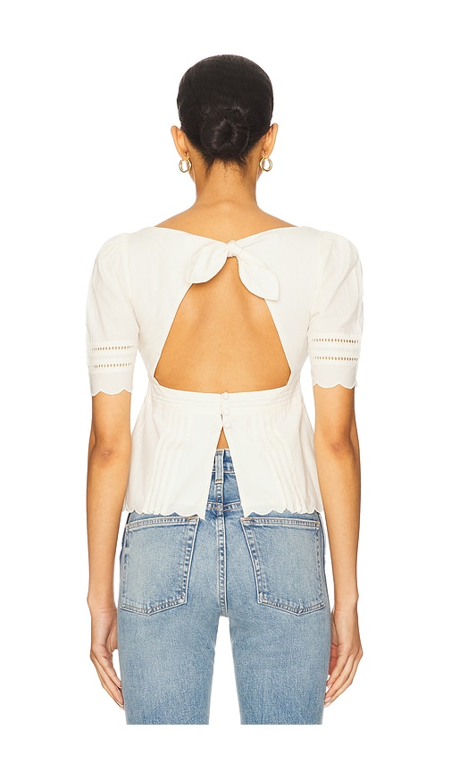  Stone Cold Fox Oberteil Shay In Ivory. Größe Xs. Also In S, M, L, Xl. 