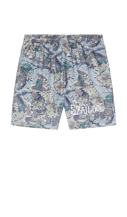 Stay Cool Tribal Camo Shorts In Multi