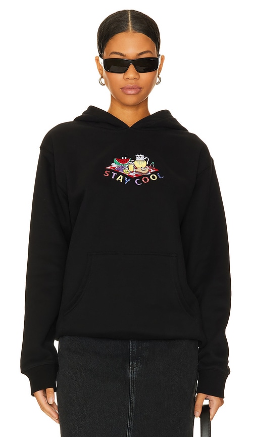 Stay Cool Picnic Hoodie in Black