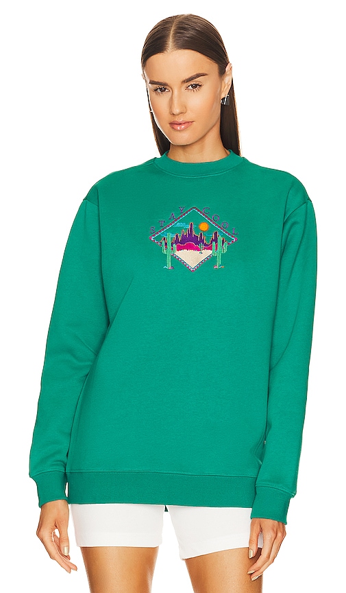 Stay Cool Arizona Sweatshirt in Teal | REVOLVE