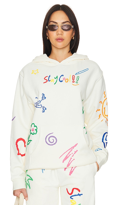 Shop Stay Cool Elementary Hoodie In Cream