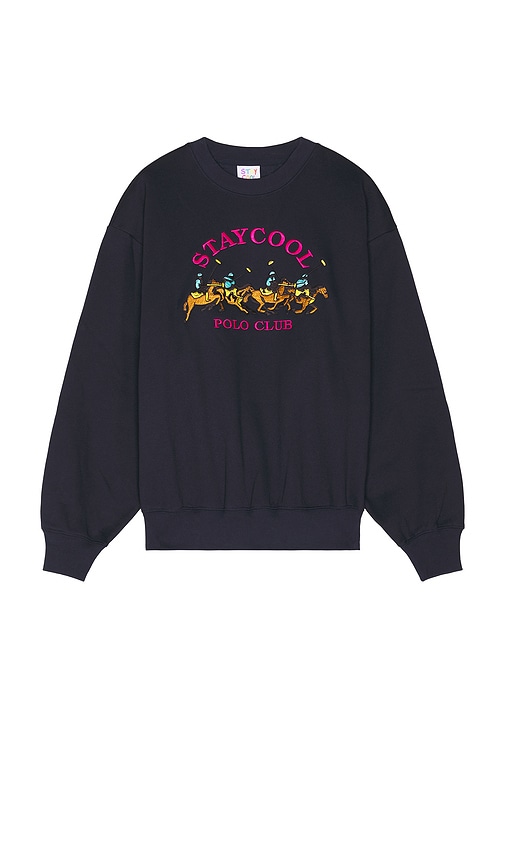 Shop Stay Cool Club Sweatshirt In Navy