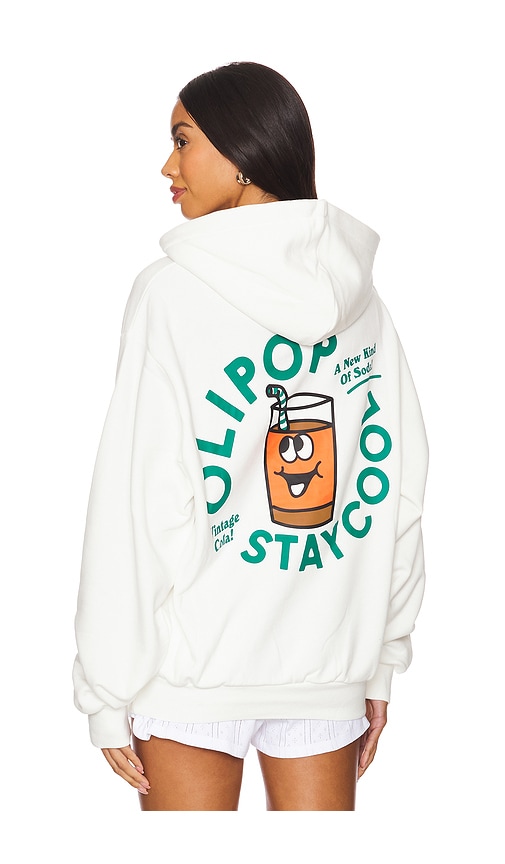 x OLIPOP Vintage Cola Hoodie in White. - size S (also in L, M, XL/1X)