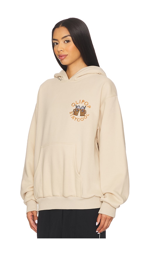  Stay Cool Hoodie In Cream. Größe M. Also In S, L, Xl/1x. 