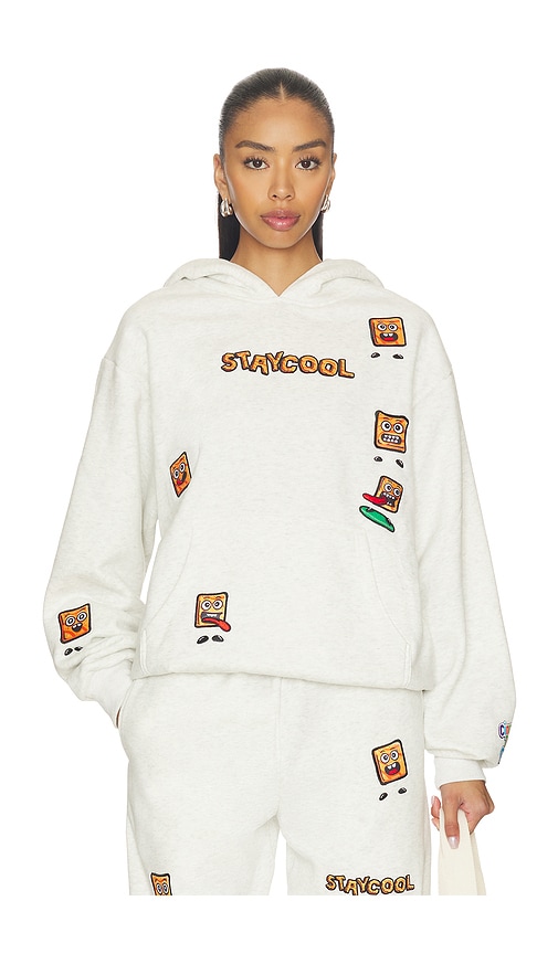 Stay Cool x Cinnamon Toast Crunch All Over Character Hoodie in