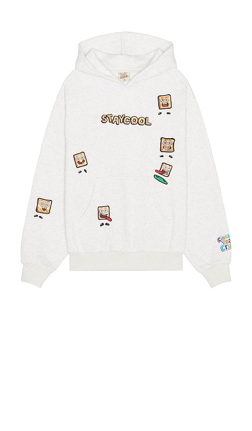 Stay Cool X Cinnamon Toast Crunch All Over Character Hoodie In Gray