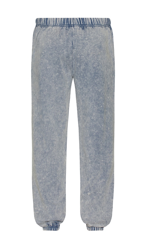 Stay Cool Tribal Acid Wash Sweatpant In 牛仔