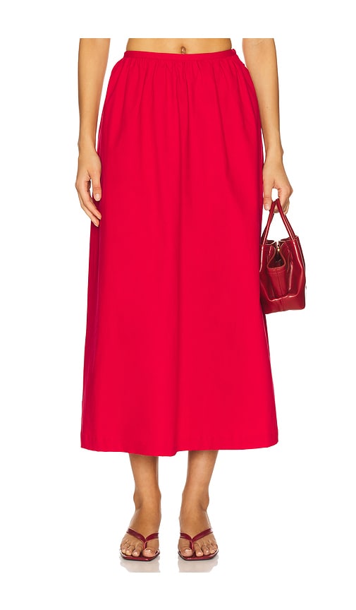 Charm Skirt in Red. - size S (also in L, M)