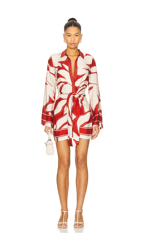 SEVEN WONDERS Arlette Sleeved Mini Dress