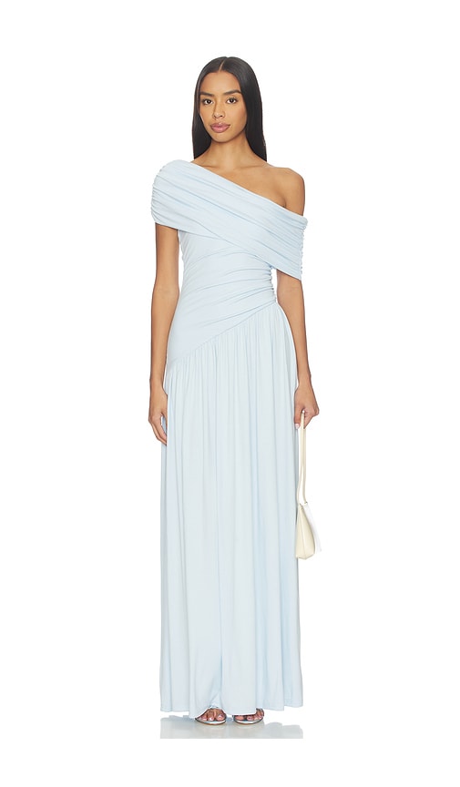 SEVEN WONDERS Malani One Shoulder Maxi Dress