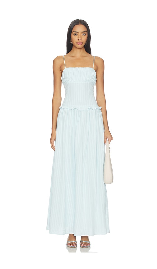 SEVEN WONDERS Keily Square Neck Maxi Dress
