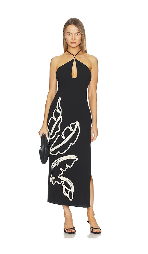 SEVEN WONDERS ROBE BRONTIE en Black,White. Taille S. Also en XS, M, L.