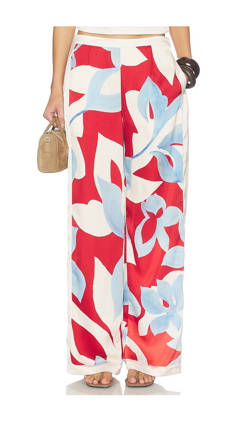 SEVEN WONDERS PANTALON AMOREE en Red, Baby Blue. Taille XS. Also en S, L, XL.