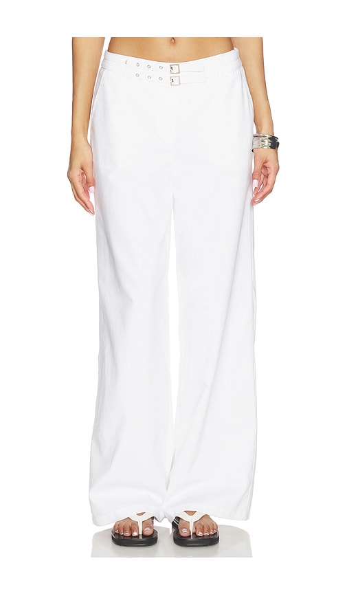 SEVEN WONDERS PANTALON ZAYLEE en White. Taille M. Also en S, XS, L, XL.