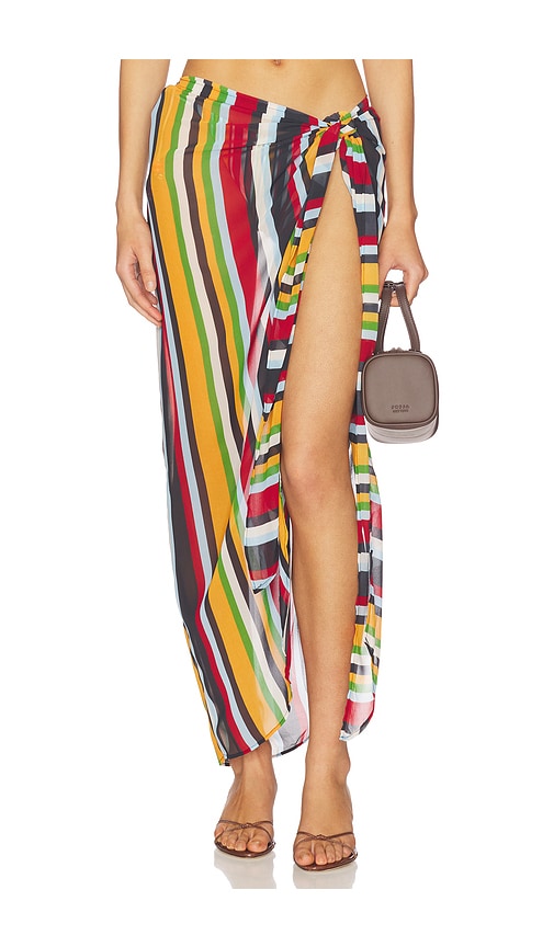 SEVEN WONDERS Xyla Front Tie Maxi Skirt