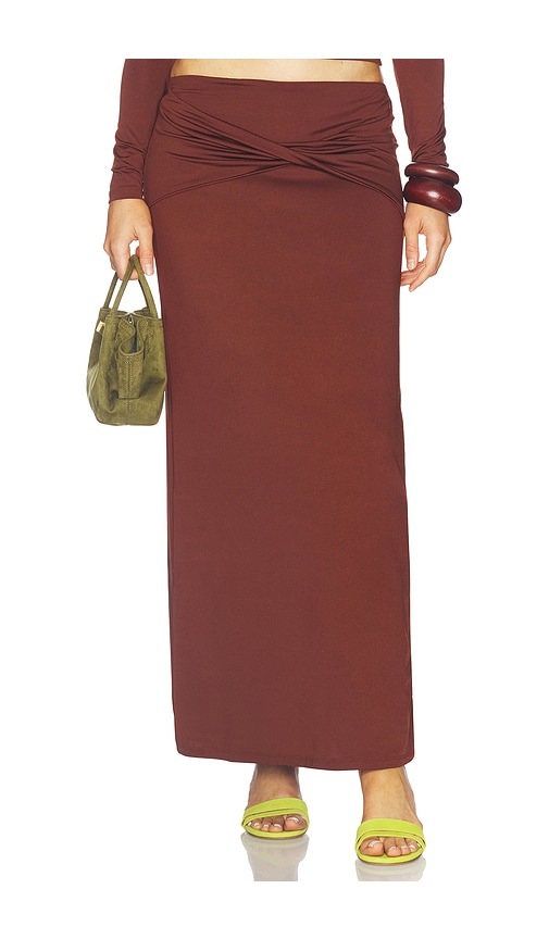 SEVEN WONDERS Kamilla Twist Maxi Skirt