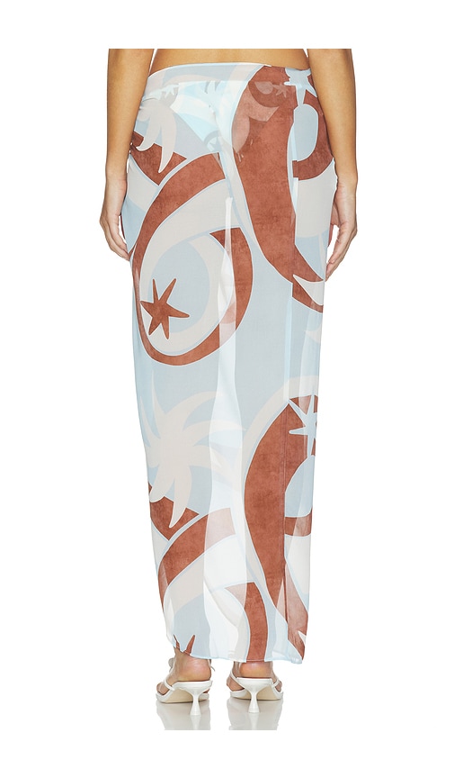 SEVEN WONDERS Xyla Front Tie Maxi Skirt | Thumbnail 4