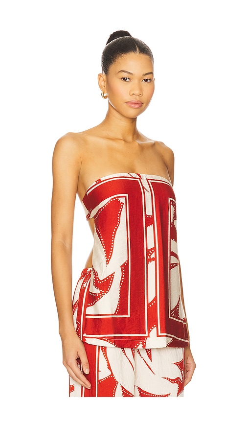 Arlette Strapless Top in Red. - size L (also in XS) - SEVEN WONDERS - Modalova