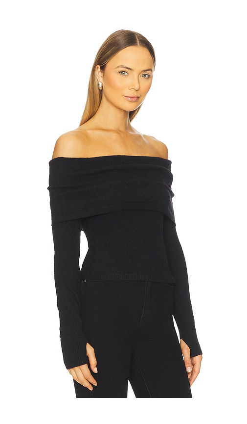 Seven Wonders Barly Off Shoulder Top In Black