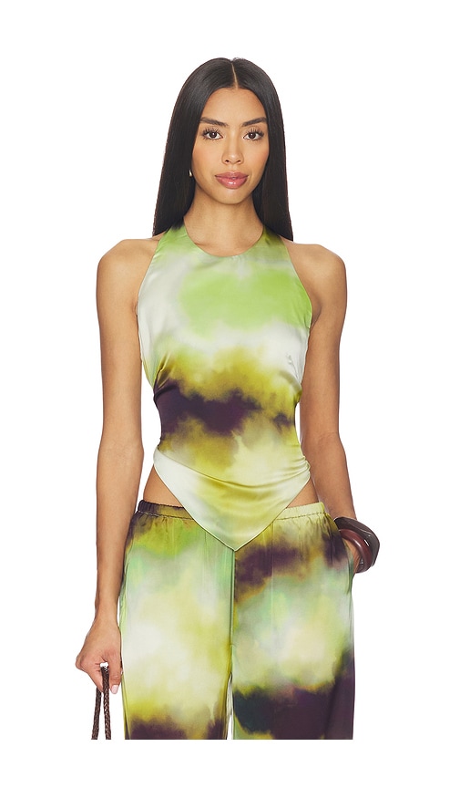 SEVEN WONDERS Vega Halter Top en Olive Taille XL Also en 100 €