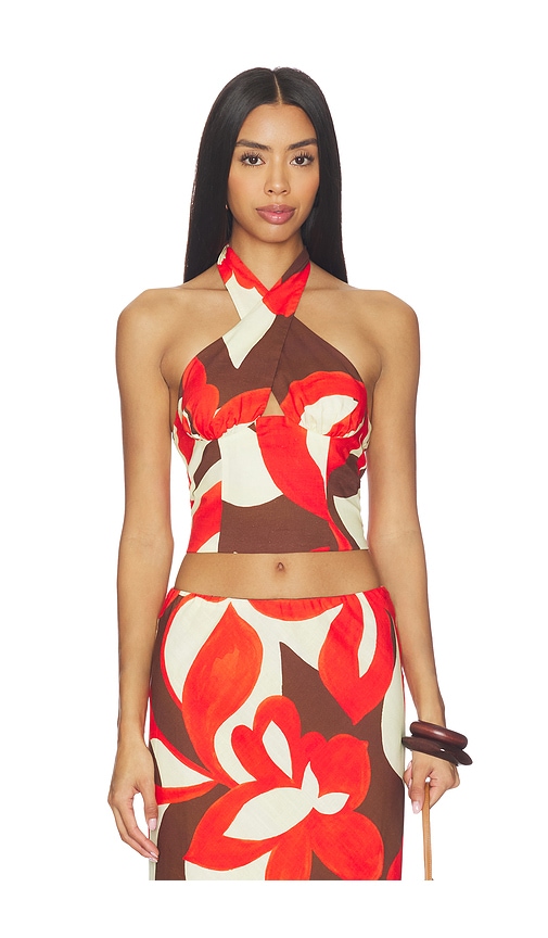 SEVEN WONDERS Chemisier Billie en Red Taille S Also en XS M L XL 84 €