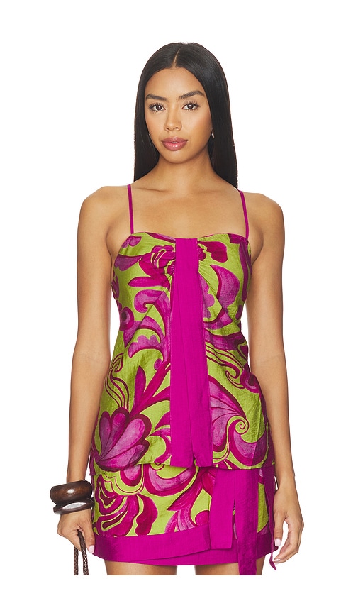 SEVEN WONDERS Catriona Split Front Top en Multi Taille XL Also en XS S M L 88 €