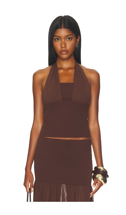 Nyra Tailored Halter Top