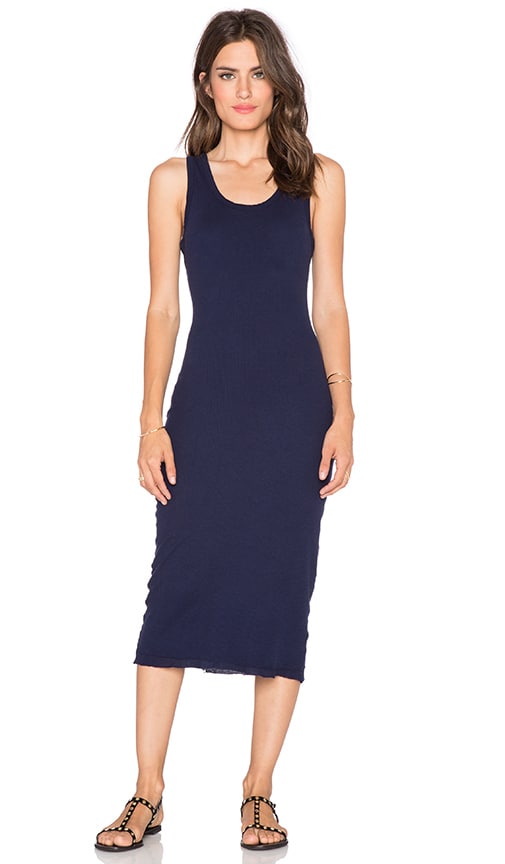 SUNDRY Tank Dress in Midnight