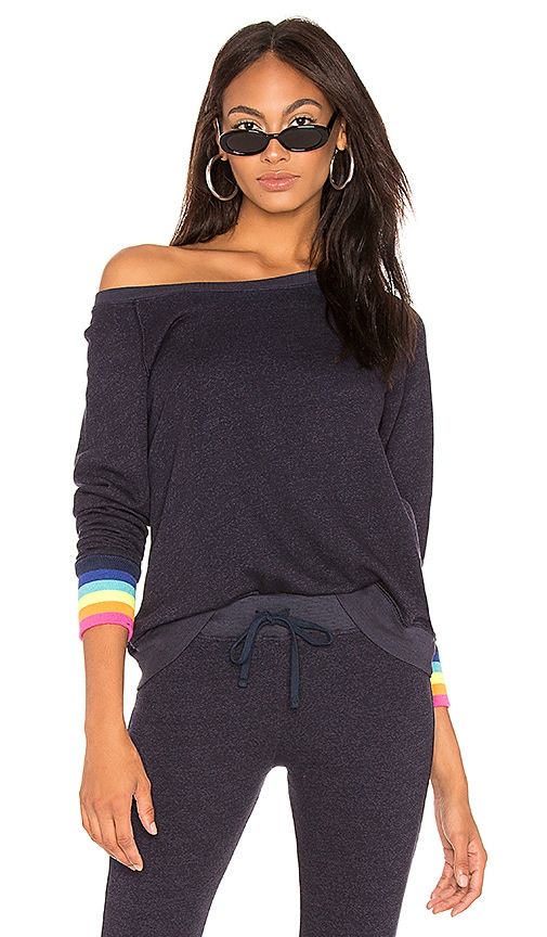 Sundry rainbow sweatshirt hot sale