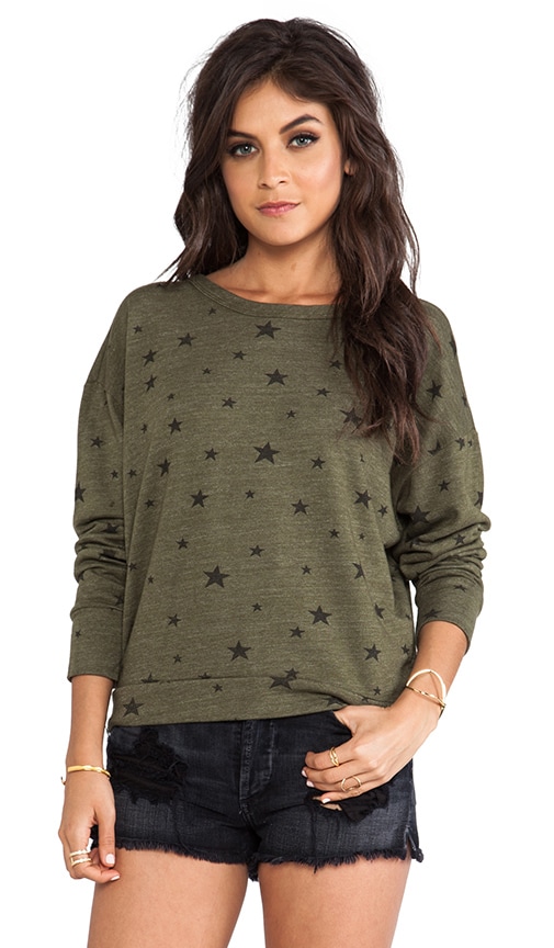 Star Pattern Sweatshirt