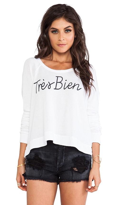 Tres Bien Cropped Pullover