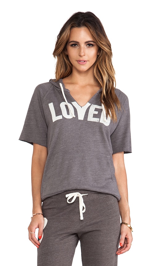 Loved Short Sleeve Hoodie