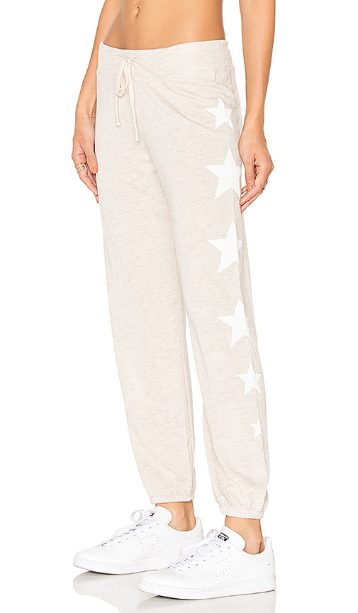 sweatpants with stars on the side