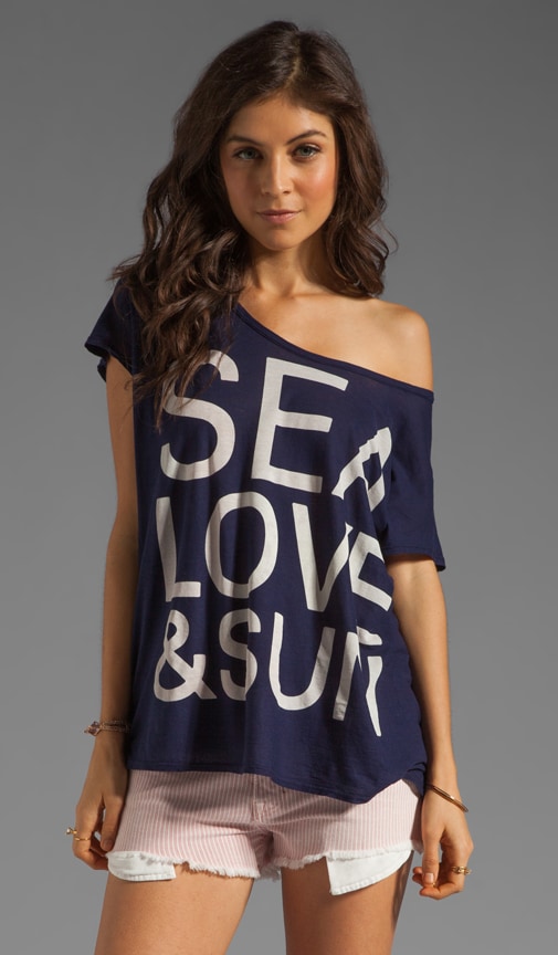 Sea, Love & Sun Square Tee