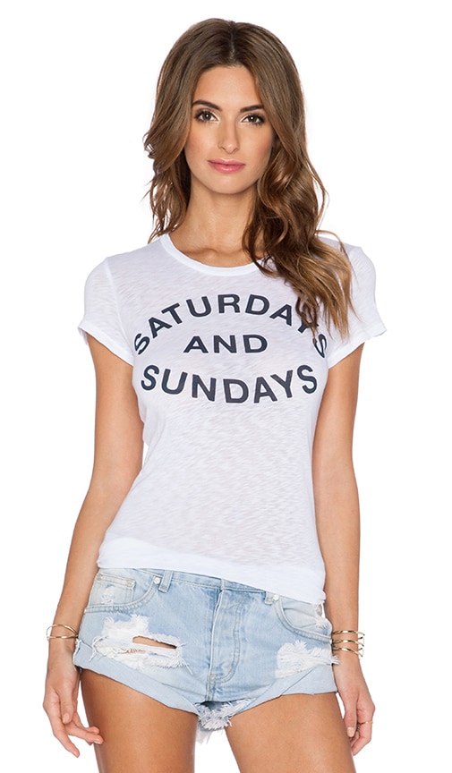 Saturdays & Sundays Tee